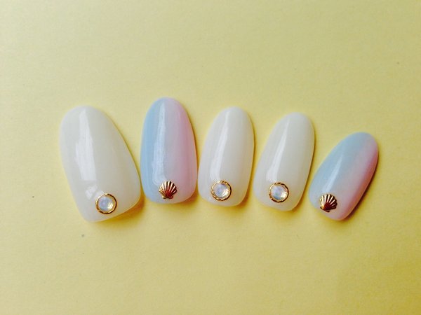 ガーリーハートネイル|エクセレントネイル　佐世保店