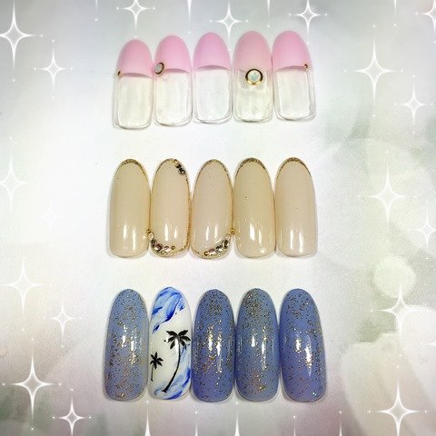 6月定額☆どれでも￥4500デザイン|スパクレエル　ネイル　旭橋店