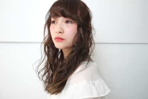 無造作カールヘアー