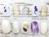 新規-定額￥6980オフ込選べるトレンドアート3|MARIE NAILS 心斎橋店