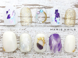 新規-定額￥6980オフ込選べるトレンドアート3|MARIE NAILS 心斎橋店