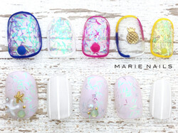 新規-定額¥6980オフ込選べるトレンドアート5|MARIE NAILS 心斎橋店