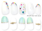 新規オフ込みー定額¥7000コース1|MARIE NAILS 磐田店