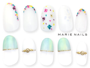 新規オフ込みー定額 7000コース1 394 Marie Nails 磐田店 マリーネイルズイワタテン 静岡県 磐田 のネイル デザインカタログ ビューティーパーク