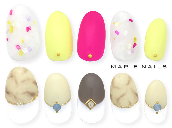 新規オフ込みー定額¥6000コース1|MARIE NAILS  いわきラトブ店