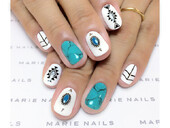 お客様ネイルデザイン2ー¥6700(税抜)|MARIE NAILS  いわきラトブ店