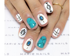 お客様ネイルデザイン2ー¥6700(税抜)|MARIE NAILS  いわきラトブ店