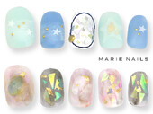 新規-定額¥7980新規のせ放題10本1|MARIE NAILS 南堀江店
