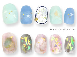 新規-定額¥7980新規のせ放題10本1|MARIE NAILS 南堀江店
