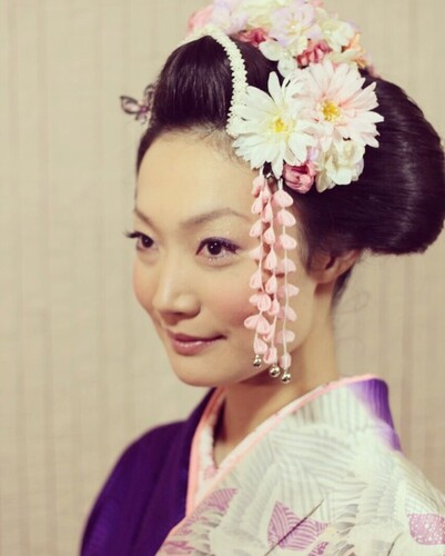 舞妓さん風日本髪