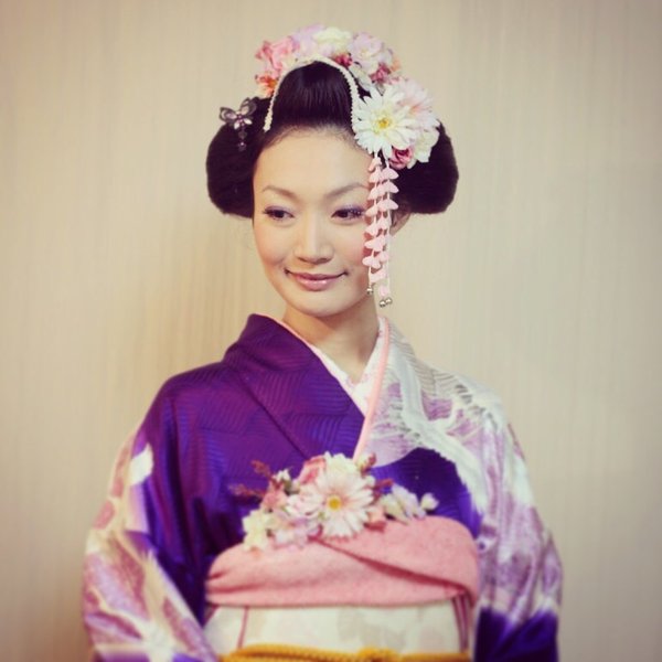 舞妓さん風日本髪|ヘアメイクJUNO