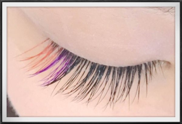 人気のカラーエクステ♪|ALPHA　EyelashSalon