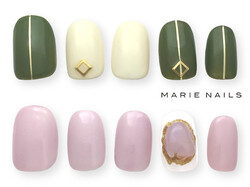 定額シンプルコース5000円【初回オフ込】|MARIE NAILS 京都三条通り店