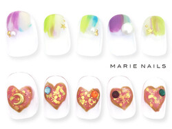 定額￥6980 選べるトレンドアートコレクション2|MARIE NAILS 梅田店