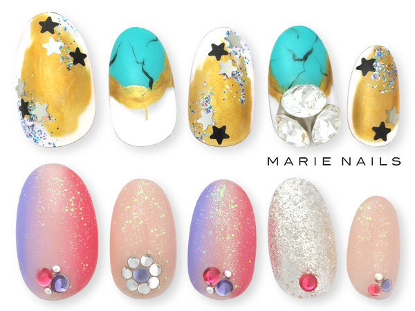 新規オフ込みー定額¥8000コース/062|MARIE NAILS  いわきラトブ店