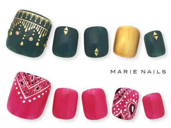 フット定額8000円【初回オフ込】062b|MARIE NAILS 表参道店