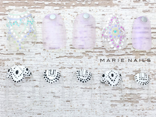 新規オフ込みー定額¥8000コース/062c|MARIE NAILS 表参道店