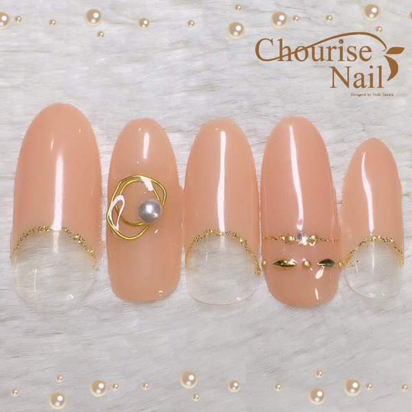 【7月のおすすめ】上品ワイヤーネイル|Chourise Nail*