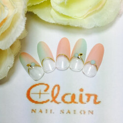 7月定額ジェル¥6,000コース☆デザイン1|スパクレエル　ネイル　旭橋店