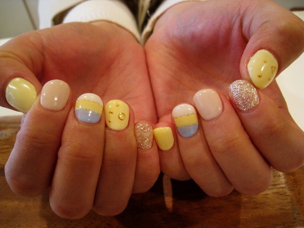 ショートサマーボーダー|aloalonail