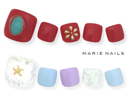定額￥4980 FOOTアート1/072|MARIE NAILS 神戸 三宮店