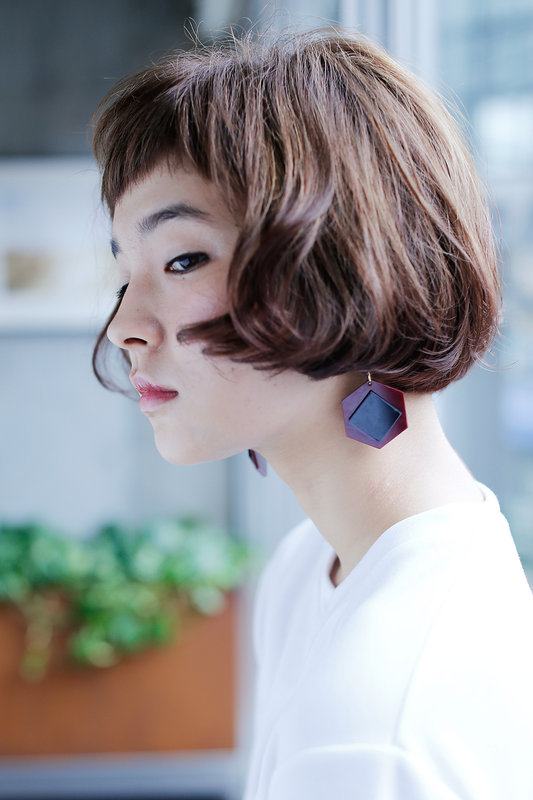 gift＊ゆるふわ前下がりヌーディーボブ|gift sunnyside