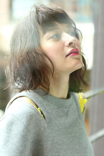 gift＊マットアッシュ×無造作ウェーブ