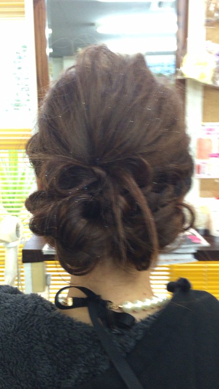 編み込み＆リボン|ヘアーメイクＴＥＮ