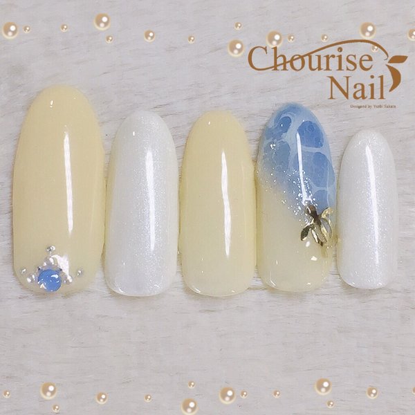 【８月のおすすめ】ドロップネイル|Chourise Nail*