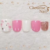 【８月のおすすめ】フラミンゴフットネイル|Chourise Nail*