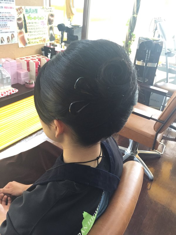 シンプルお祭りセット 9 ヘアーメイクｔｅｎ ヘアーメイクテン 茨城県 石岡 の髪型 ヘアスタイルカタログ ビューティーパーク
