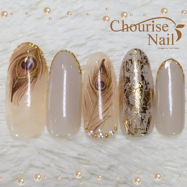 【9月のおすすめ】フェザーネイル|Chourise Nail*