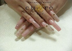 スカルプ&amp;ジェル　ロングネイル