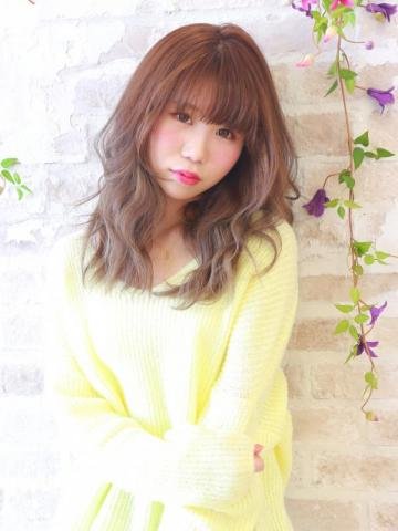 シースルーバング・アッシュベージュ|ALTO 千葉店