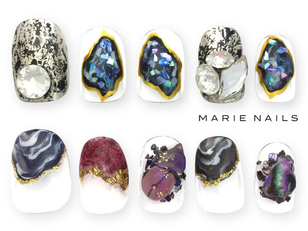 定額フルアート8000円【 初回オフ込 】|MARIE NAILS 京都三条通り店