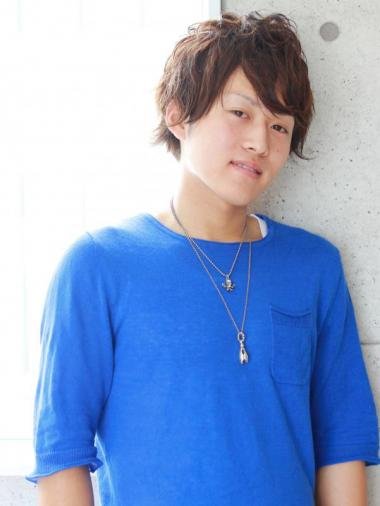 メンズ2ブロックパーマ・オムスモーキー|アトリエV八街店