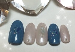 11月定額ジェル¥4.500コース☆デザイン1|ネイルズ　クレエル