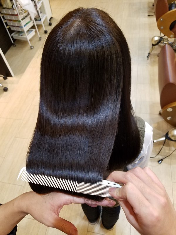 デトックストリートメント+カラー|BlueFin cicero　名古屋市守山区　尾張旭からすぐ