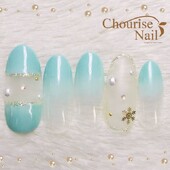 冬の雪空ネイル♡|Chourise Nail*