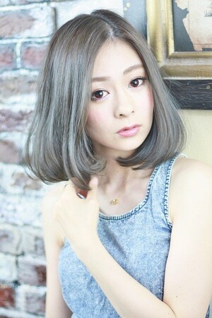 ブルージュカラー マーメイドボブ Parade パレード 大阪府 心斎橋 の髪型 ヘアスタイルカタログ ビューティーパーク