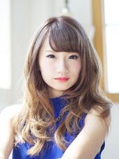 外国人風ニュアンスカール&amp;グラデーション|hair make flencia