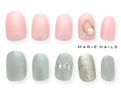 定額シンプル5000円【初回オフ込】　　　|MARIE NAILS 京都三条通り店