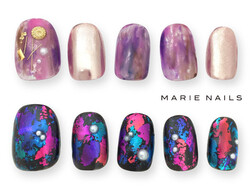 定額フルアート7000円 【初回オフ込 】　　　|MARIE NAILS 京都三条通り店
