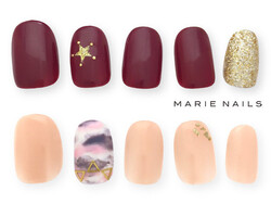 定額シンプル5000円【初回オフ込 】　　　|MARIE NAILS 京都三条通り店