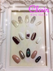 12月定額☆どれでも￥4500デザイン|ネイルズ　クレエル