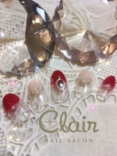 1月定額ジェル¥6,000コース☆デザイン3|ネイルズ　クレエル