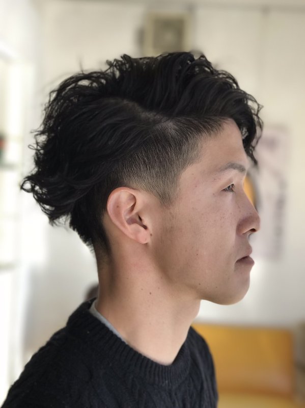 「ツーブロック × ハードパーマ」 |Infini-Y’s　ウェルディ長泉店