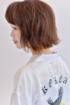 アゴ下２センチのボブカット Hysteria 青山店 ヒステリアアオヤマテン 東京都 表参道 の髪型 ヘアスタイルカタログ ビューティーパーク