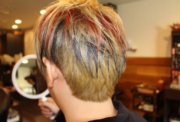 ハイトーンポイントカラー|ROYM カット&amp;ヘッドスパ