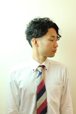 大人パーマツーブロック